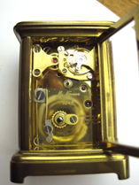 Small Matthew Norman carriage clock platform